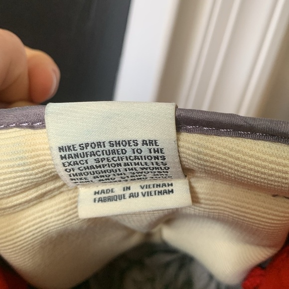 Nike Dunk HighTop 1985 Red Acid Wash‎ Sneakers size 11 shoes retro - Picture 9 of 12